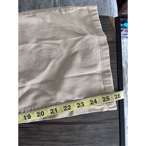 L.L. Bean Tan Classic Fit Straight Leg Khaki Pants Size 12 Petite Classic - Picture 8 of 14